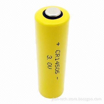 Li-MnO2 Energy Battery with AA Size, 3.0V, 1,500mAh, Used for Electrical Meters and Smoking Alarms